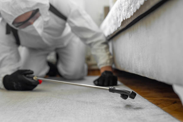 Professional Termite Control technician working in Grissom AFB, IN